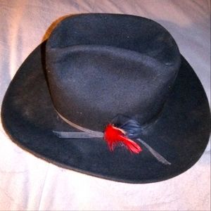 Rockmount Ranch Wear Black Mens Cowboys Westerns Hat Style 3102 Denver Col 6 7/8